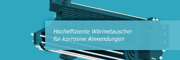 Graphit-Wärmetauscher von GAB Neumann gewährleisten hocheffiziente Wärmeübertragung korrosiver Medien